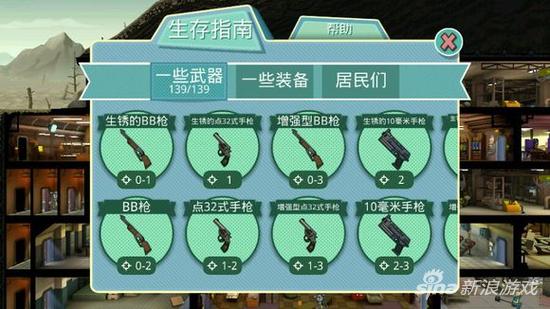 辐射：避难所武器图鉴一览 全部武器大介绍