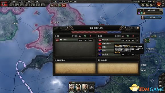 钢铁雄心4 闪电战打法图文战报 小胡子RUSH速推攻略