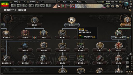 《钢铁雄心4》埃塞俄比亚剧本打法图文战报 埃塞俄比亚剧本战报一览