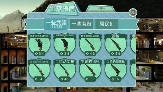 辐射：避难所武器图鉴一览 全部武器大介绍