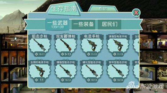 辐射：避难所武器图鉴一览 全部武器大介绍