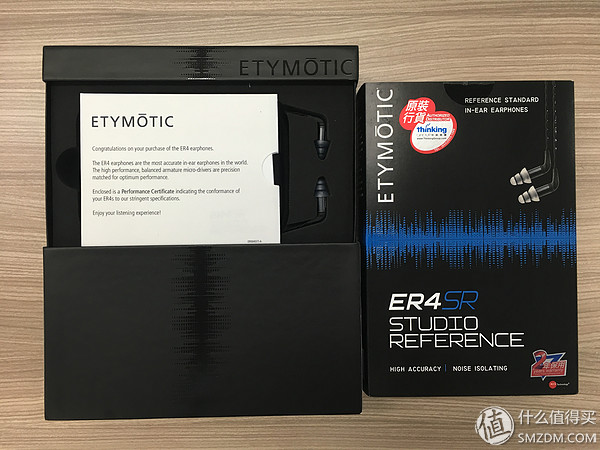 #本站首晒# 25年磨一剑：Etymotic Research 音特美 ER4SR 耳机 晒单