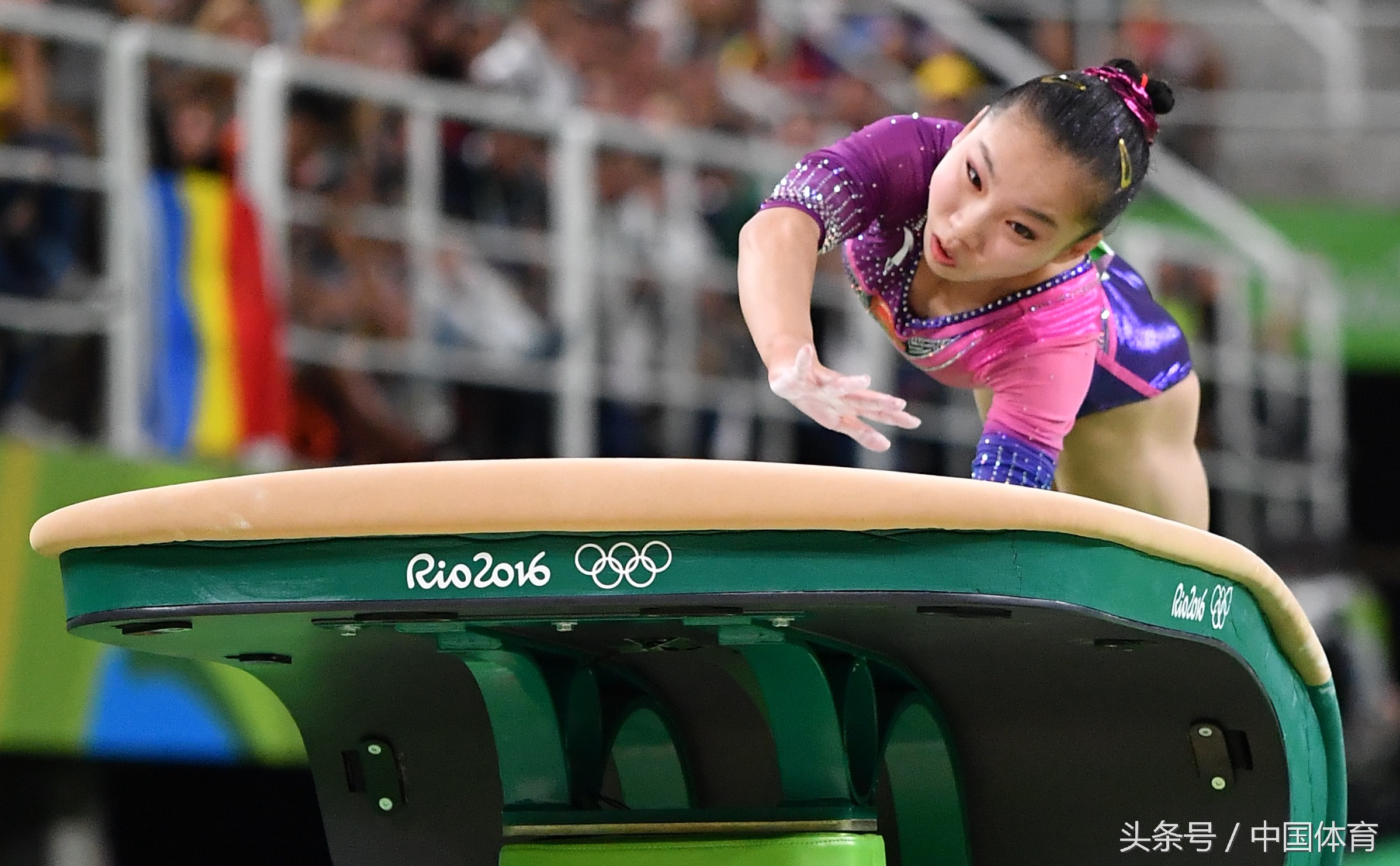 2017世界杯王妍跳马(王妍获里约奥运会体操女子跳马第五名)