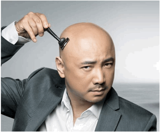 金城武秃头(留不住的头发,干脆剃了它!金城武那么帅,如今成秃顶大叔?