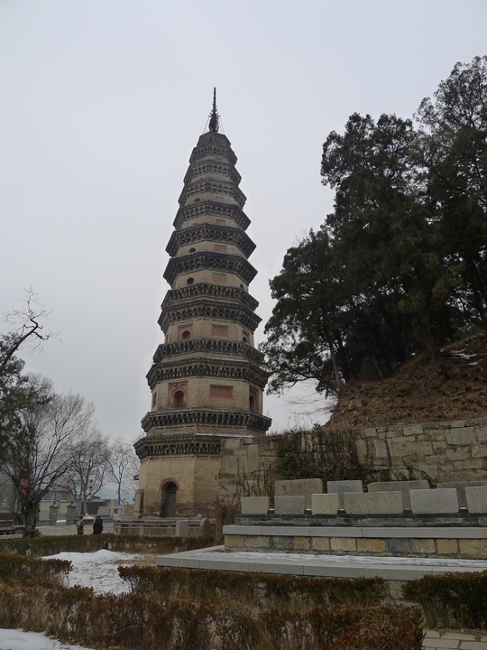 相机里的冬览千年古刹：灵岩寺