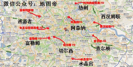 西汉姆在英国哪个城市(英超球队一大堆，你知道他们都在哪个城市吗？)