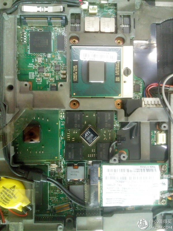 笔记本拆机清灰：IBM T60不完全拆机更换硅脂