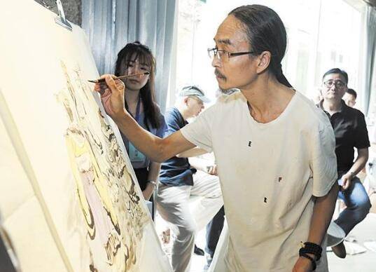 本周六,"三国画家"陈荣教你画诸葛亮