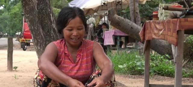 去柬埔寨旅游实拍当地最真实的农村姑娘