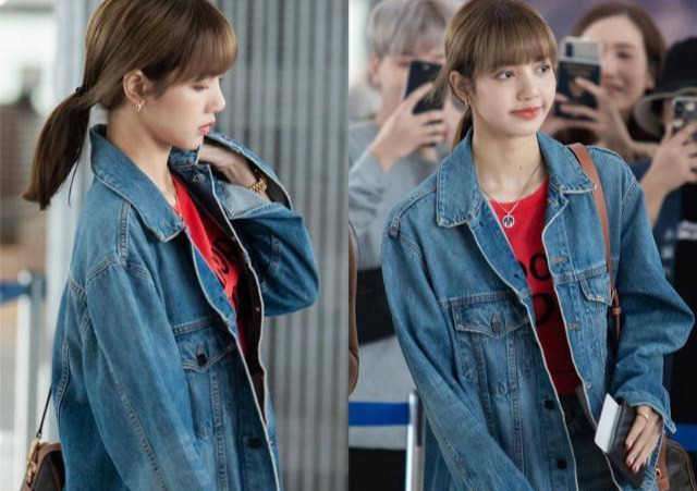 韩团BlackPink人间芭比Lisa秋装怎么穿？绿色清新连衣裙超美