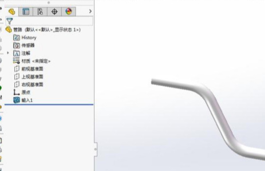 用solidworks、creo、UG测量管路长度