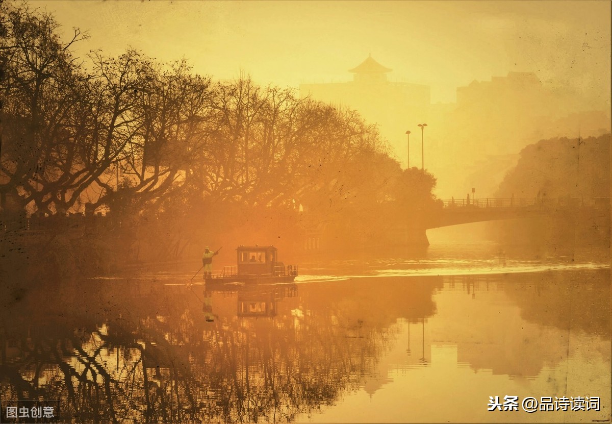 王勃独自在长江游玩，内心有感而发，信手拈来写下一首感人的诗