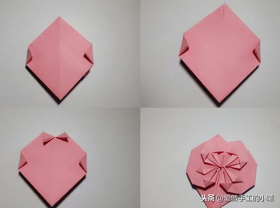 3步简单折纸 手工制作图片