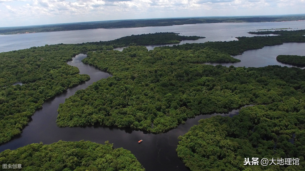 巴西河流湖泊图片