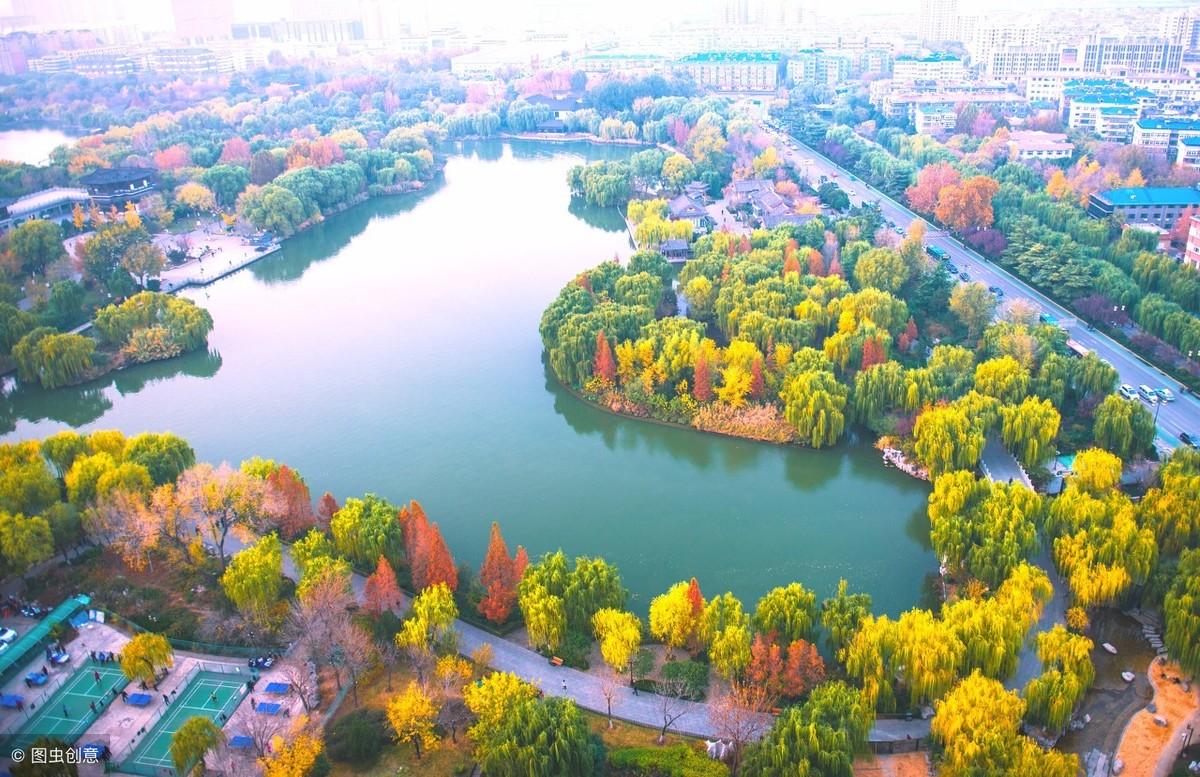 济南马拉松路线图(2019济南国际马拉松情定金秋，疑似路线图曝光)