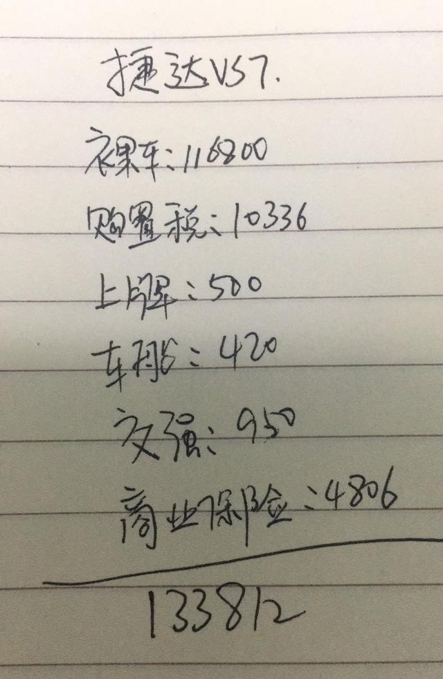 捷达VS7落地133812元贵吗？它的油耗高吗？看完就明白了