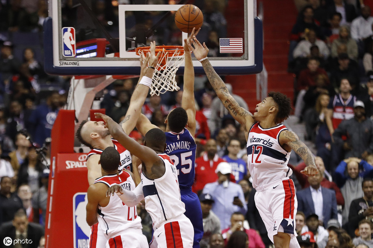 为什么nba有防空投篮(终于来了！西蒙斯3分神准但手型诡异，难不成他和鹕人是同门兄弟)