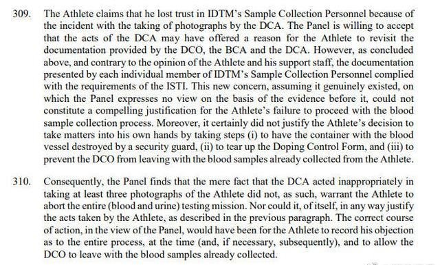 孙杨事件总结(深度解读：孙杨为何败诉？详解CAS孙杨案仲裁报告的五大要点)