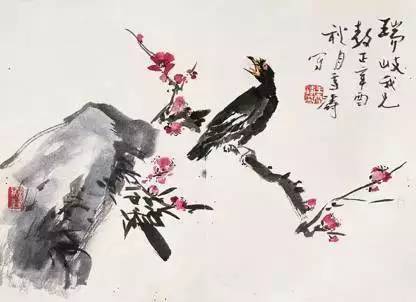 喜鵲登梅,喜鵲登梅寓意