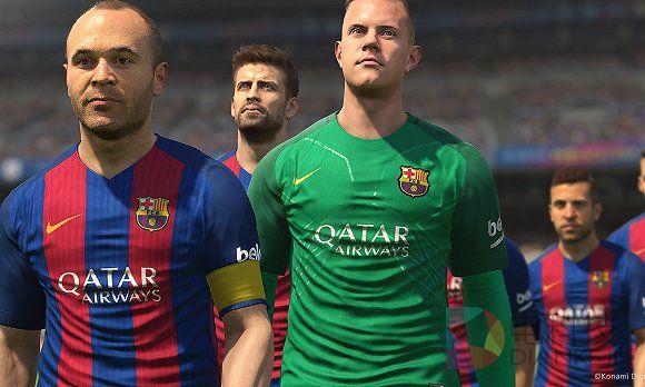 pes2017经典球员补丁(新瓶装老酒别有一番滋味 实况足球2017评测)