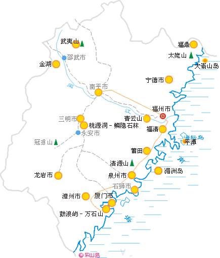 福建旅游必去景点 福建旅游线路推荐