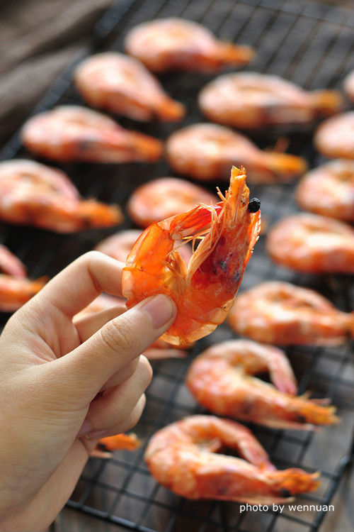 烤虾干