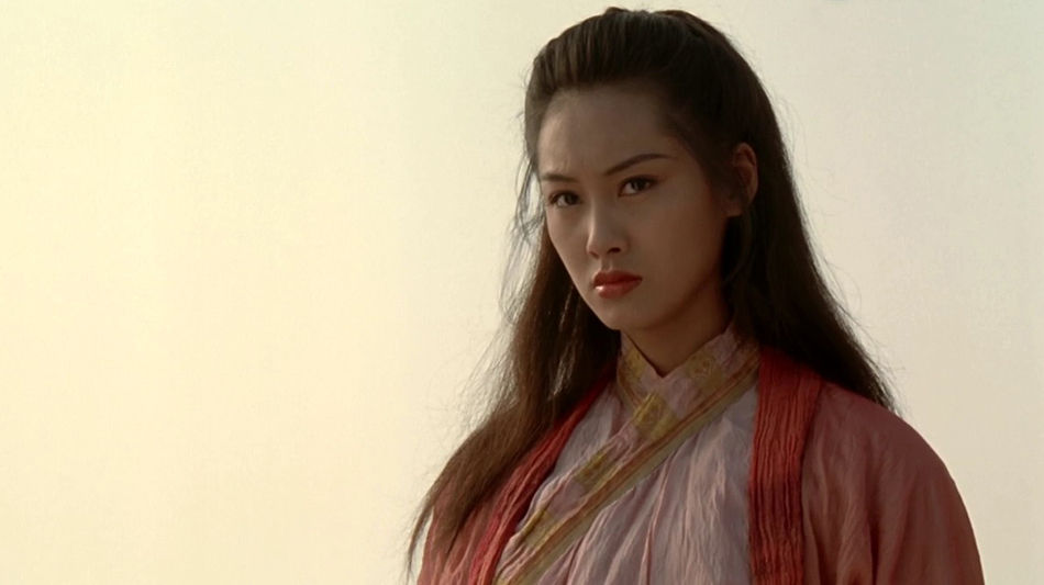 来自星爷电影《大话西游》,朱茵饰演的紫霞仙子美得摄人心魄,再简单的