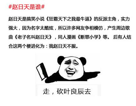 赵日天?叶良辰?"网红四少"是什么梗?