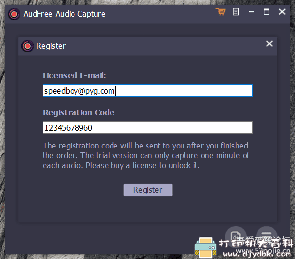 [Windows]优秀录音工具：AudFree Audio Capture 2.5.0.25 配图 No.2