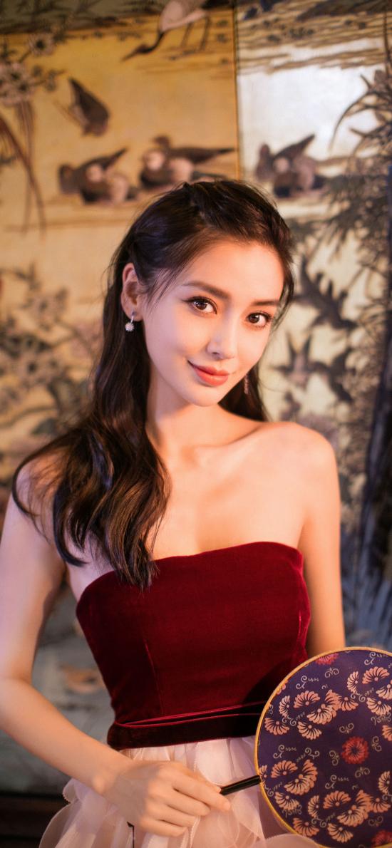 混血儿杨颖，宛如人间天使