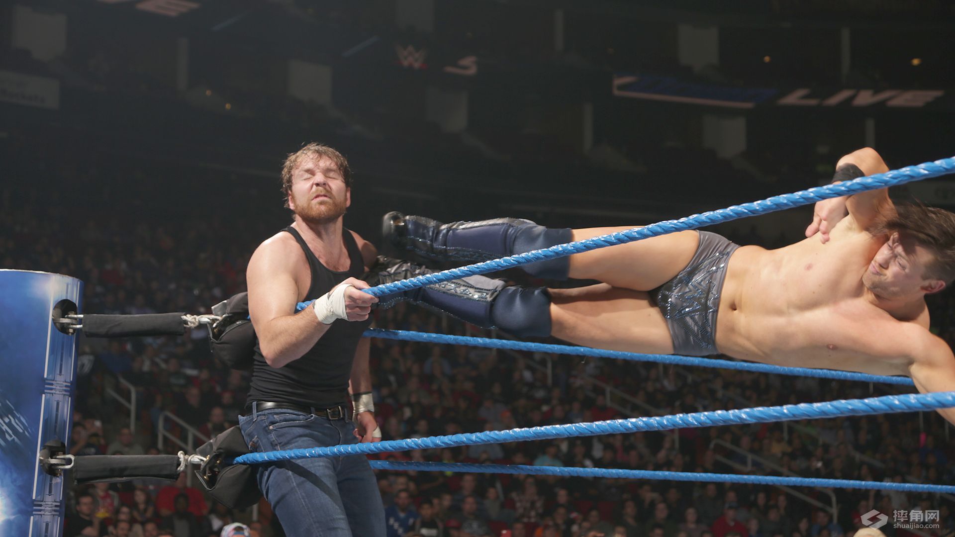 WWE驸马爷风云决战RVD！凯恩抛摔毕雪夫获全场欢呼！