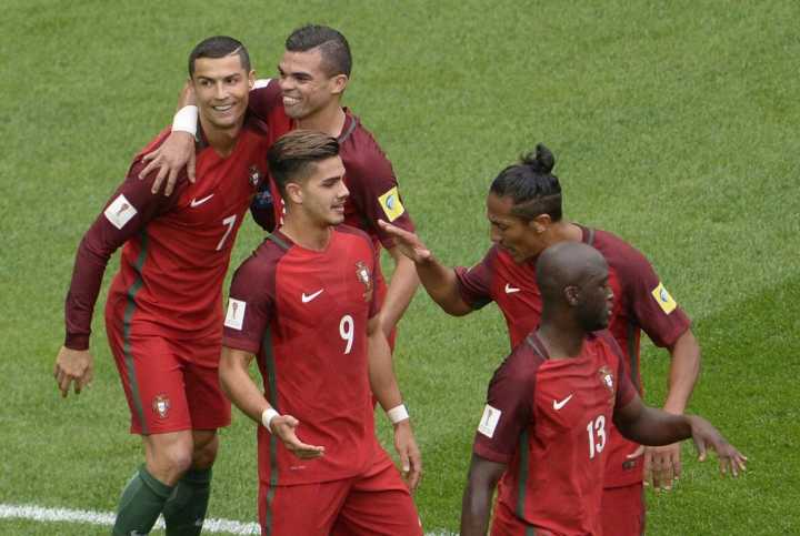 联合会杯-C罗点射平传奇纪录葡萄牙4-0晋级 墨西哥逆转出线