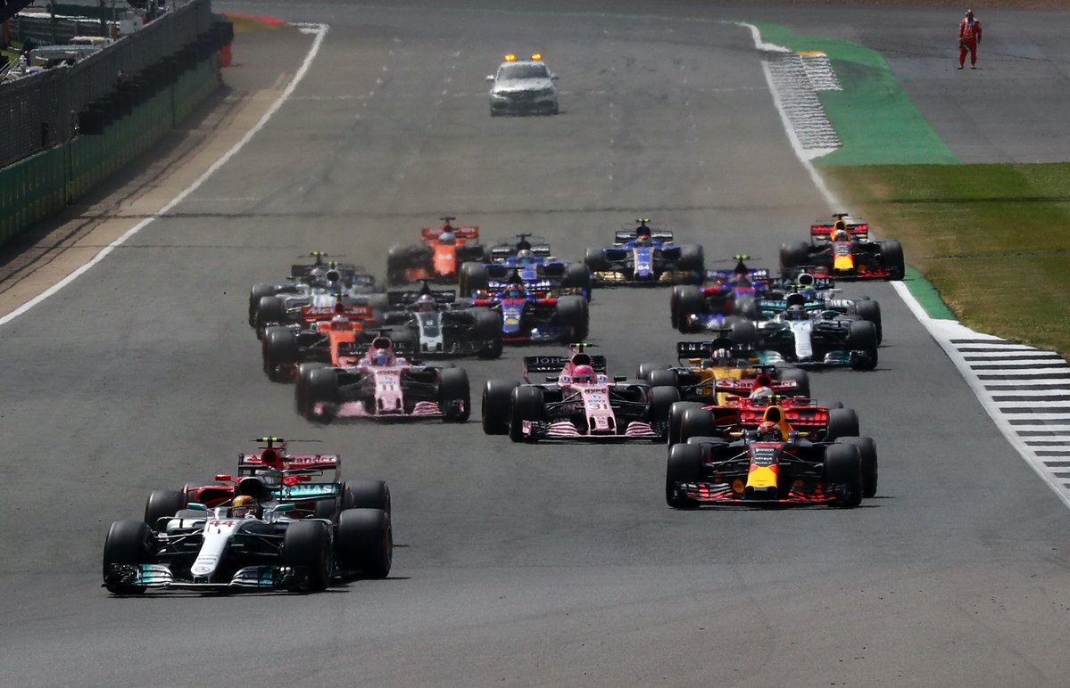 F1英国站正赛：汉密尔顿冠军 莱科宁季军 阿隆索退赛