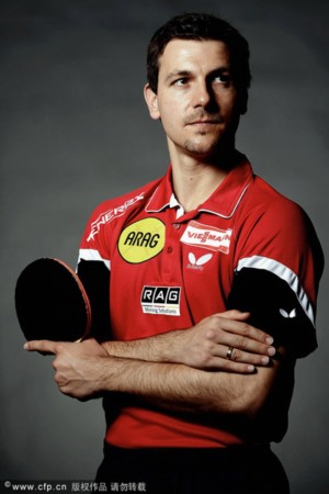 蒂姆·波尔，1981年3月8日出生，德国著名乒乓球运动员，被认为是瓦尔德内尔的接班人