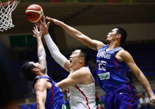 亚洲杯首战，中国男篮不敌无布拉切的菲律宾