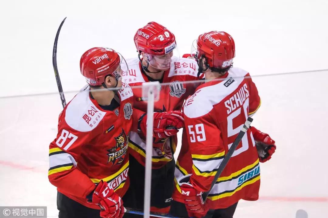 「KHL」骆嘉贡献赛季首球 昆仑鸿星主场3-1里加迪纳摩