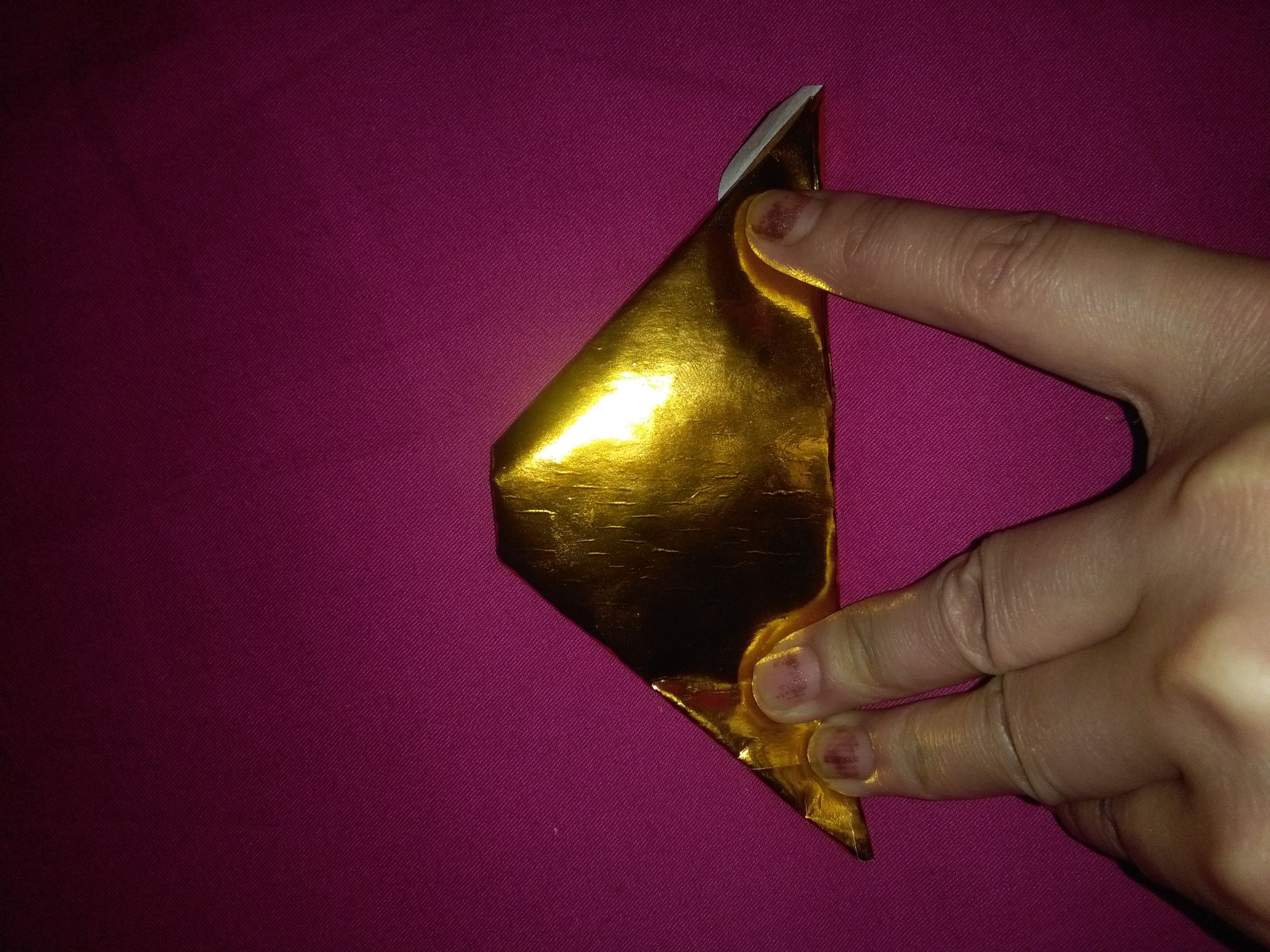 元宝的折叠方法,单纸元宝的折叠方法