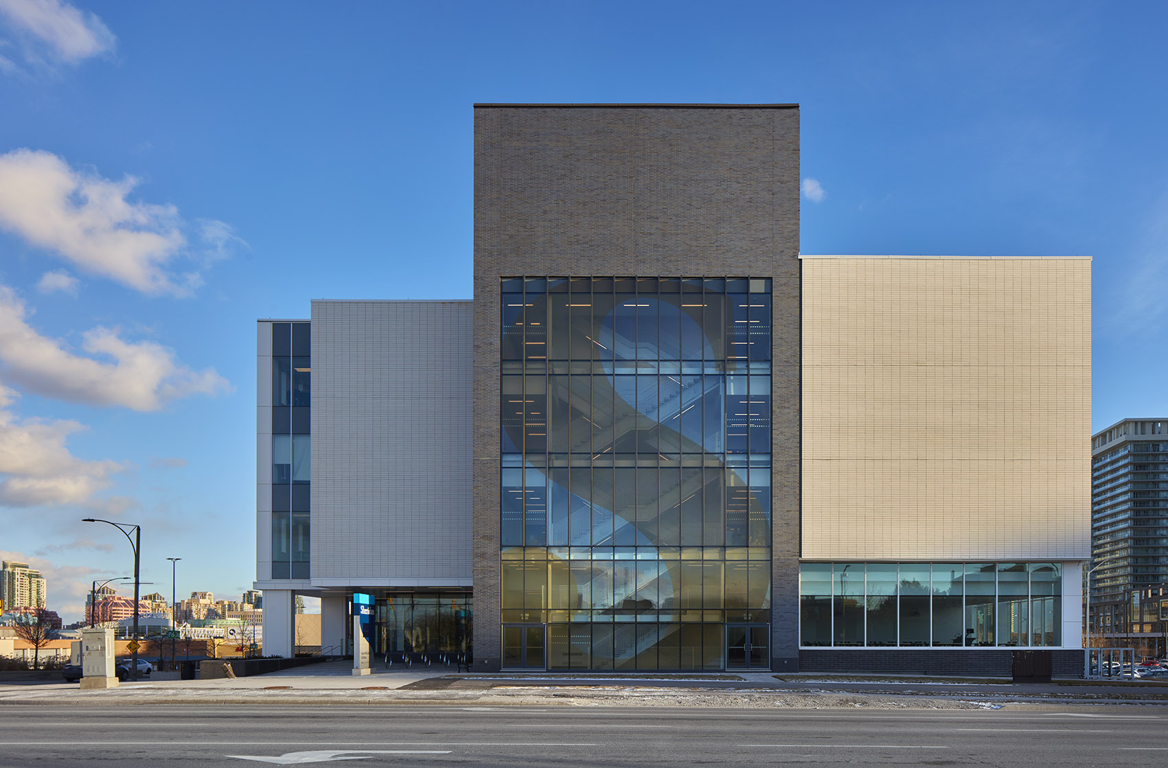 流动空间,加拿大sheridan大学新校区二期建筑设计