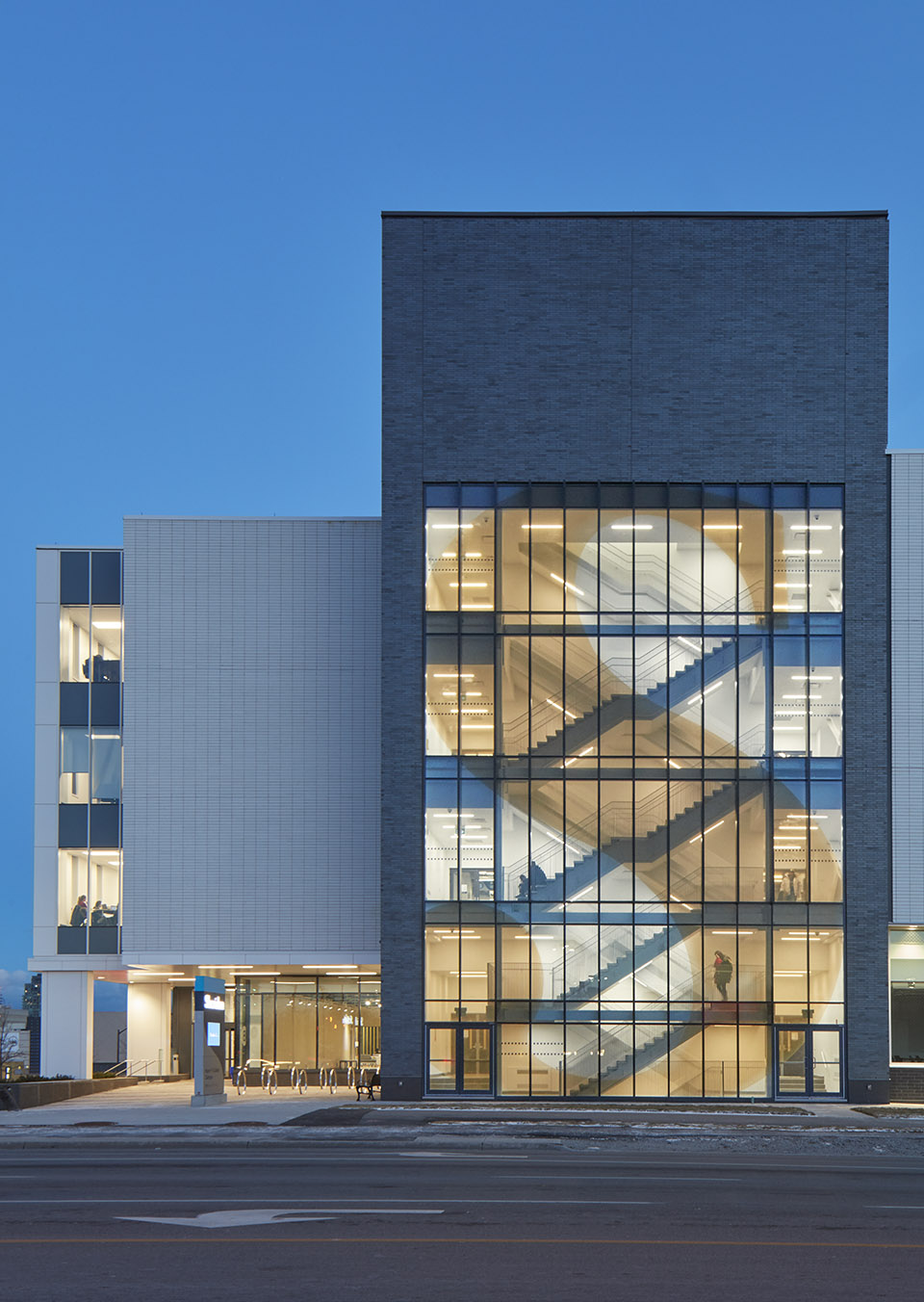 流动空间,加拿大sheridan大学新校区二期建筑设计