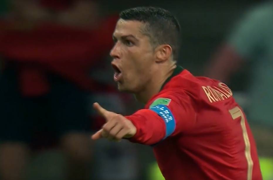 世界杯-C罗戴帽科斯塔双响 葡萄牙3-3战平西班牙