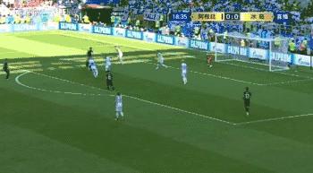 梅西失点阿圭罗进球 阿根廷1：1战平冰岛