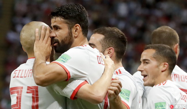 世界杯 第2轮 伊朗0:1小负西班牙 遗憾失利