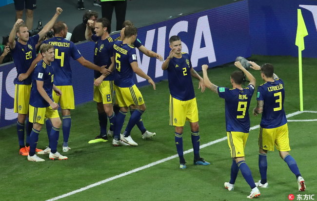 世界杯 第2轮 德国2:1艰难战胜瑞典