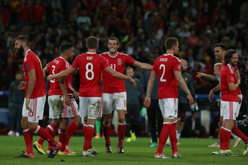 足球——四分之一决赛：威尔士胜比利时