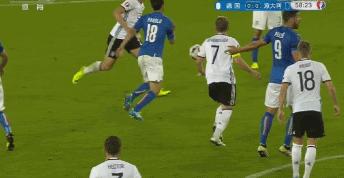 欧洲杯-德国点球大战7-6淘汰意大利 厄齐尔破门博努奇点射