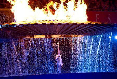 奥运会5大经典点火仪式：巴塞罗那可排第二，北京奥运难争第一！
