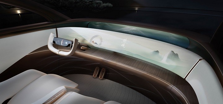 广汽氢燃料电池概念MPV，充满中国山水豪华感