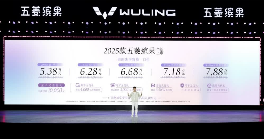 限时5.38万起，好久没高调的五菱又“发大招”了