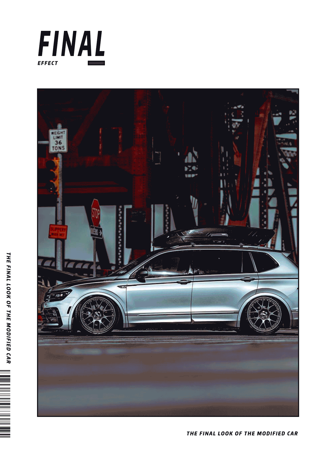 结婚七年的奶爸改装低趴大众途观l,家用suv也可以改得很漂亮