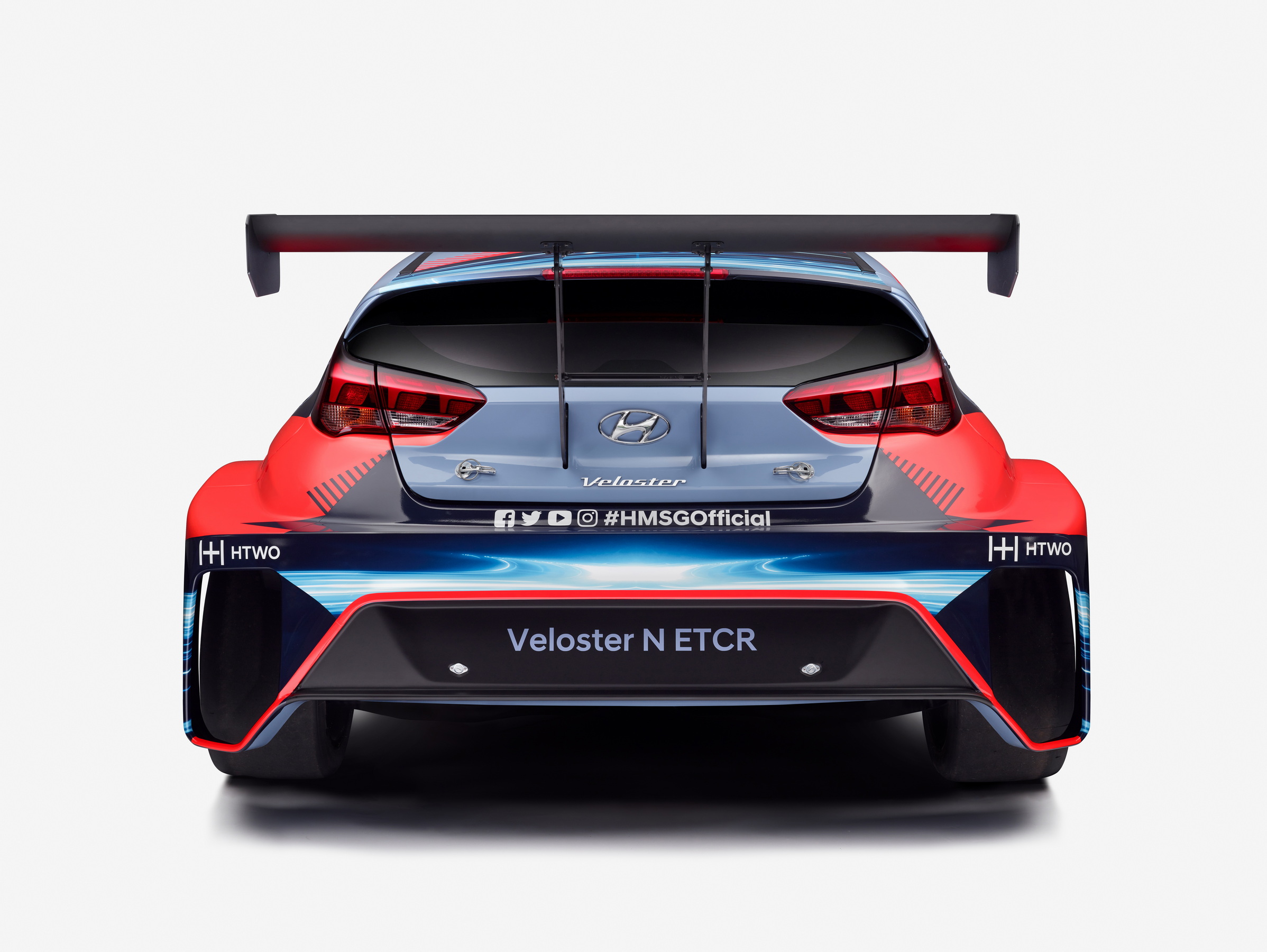 纯电小钢炮赛车,现代 veloster n 全电动赛车发布.